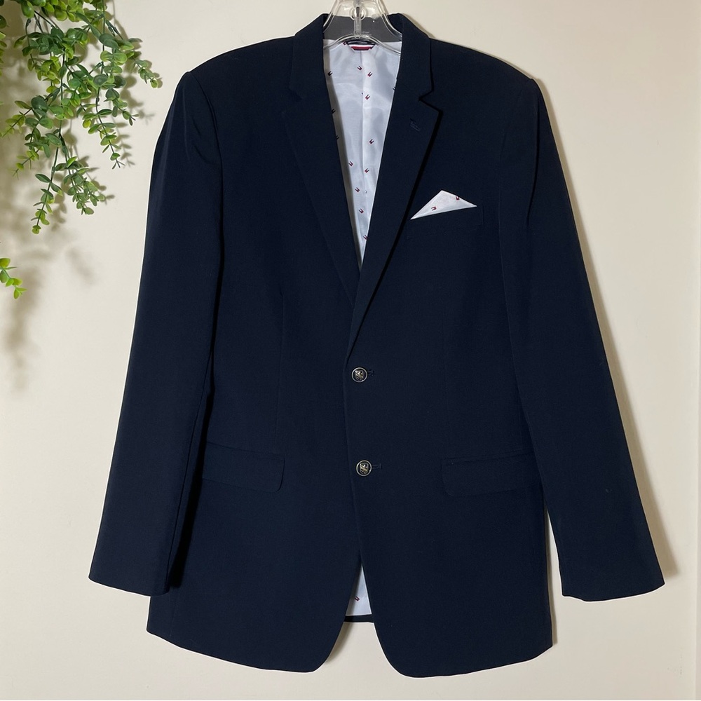 ⚓️ Tommy Hilfiger | Youth Boys Mast Navy Blazer Sports Coat Suit Jacket Size 20